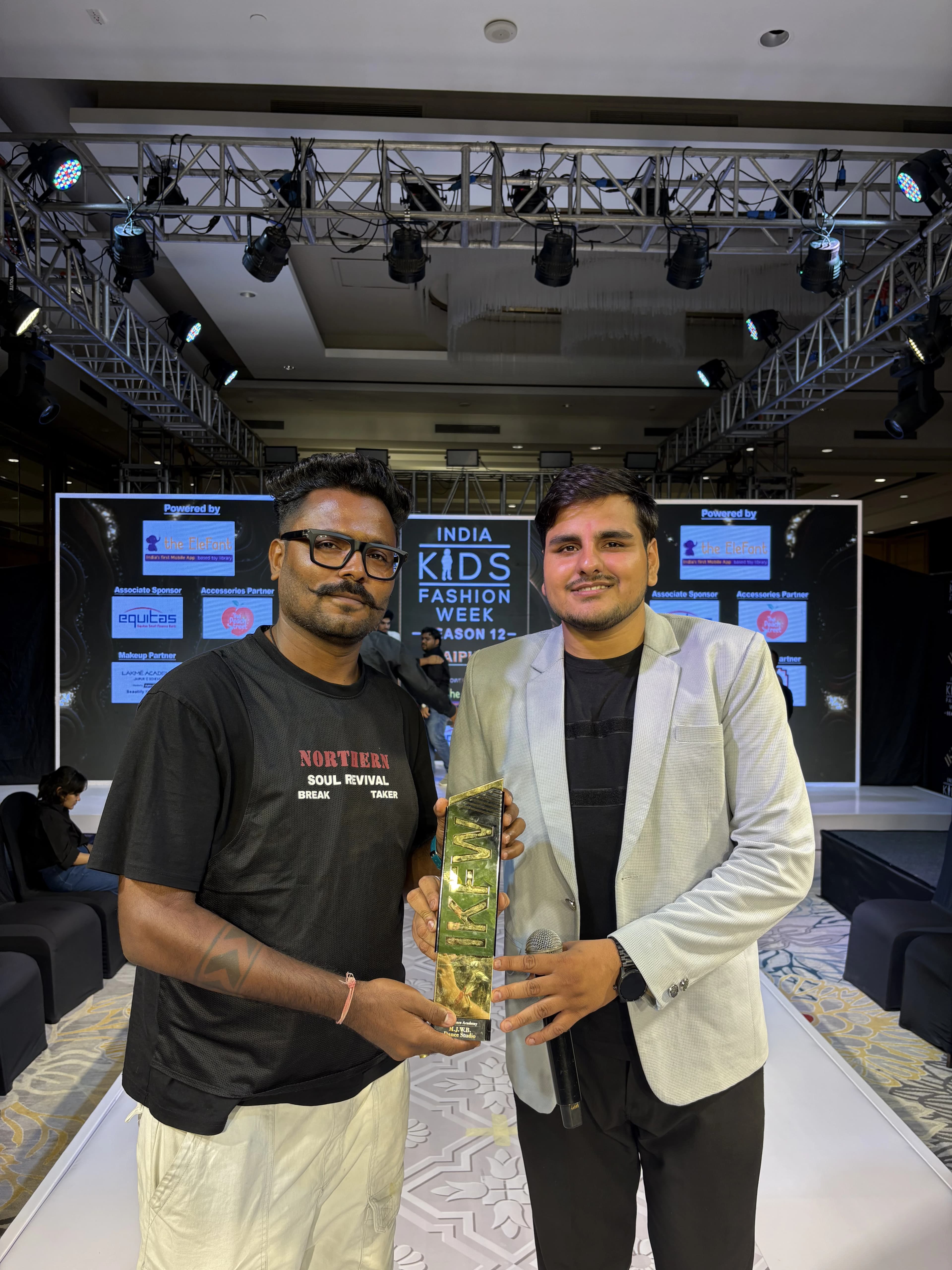 Anchor Yash Soni engaging with a wedding crowd