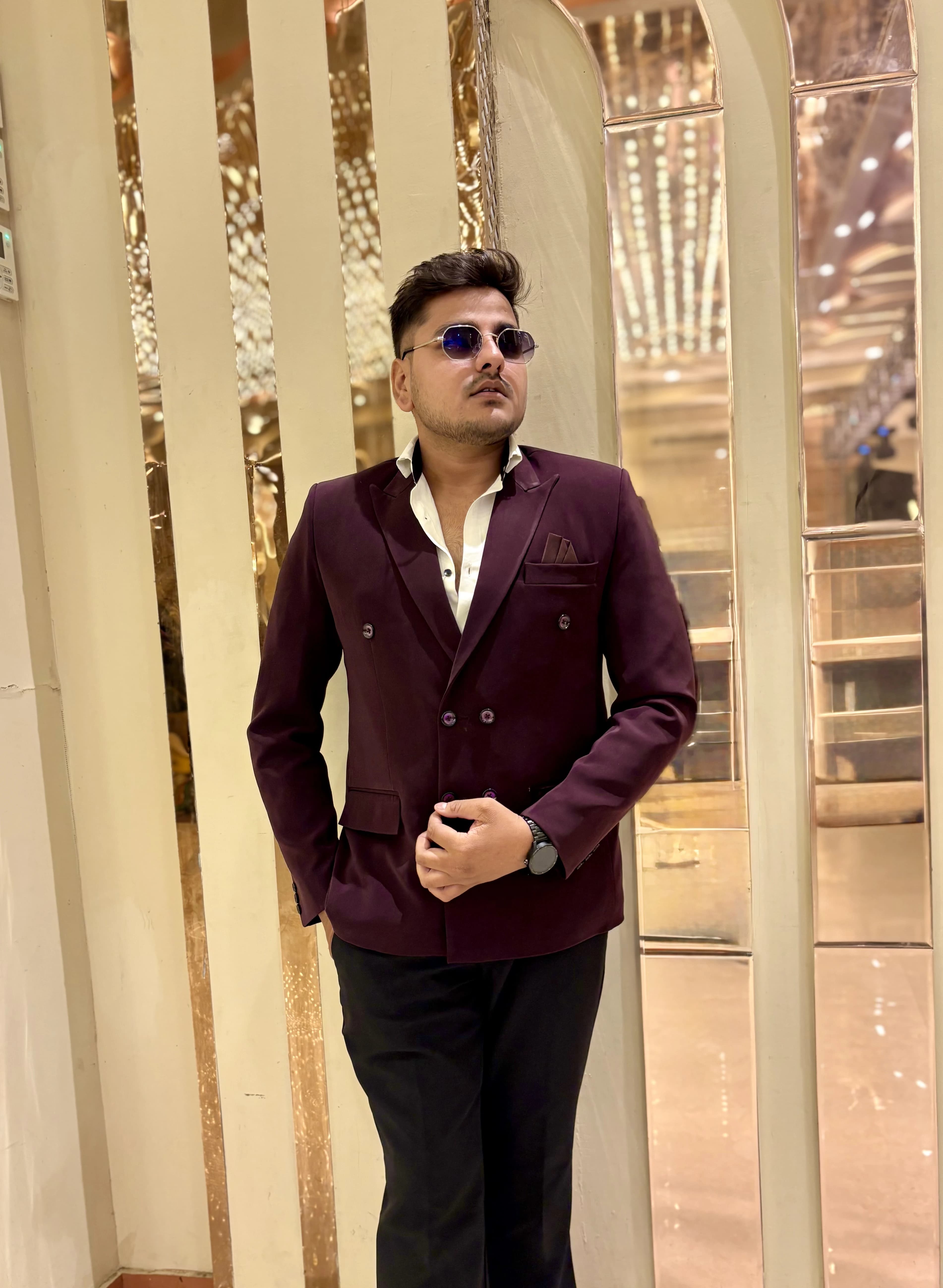 Anchor Yash Soni professional portrait